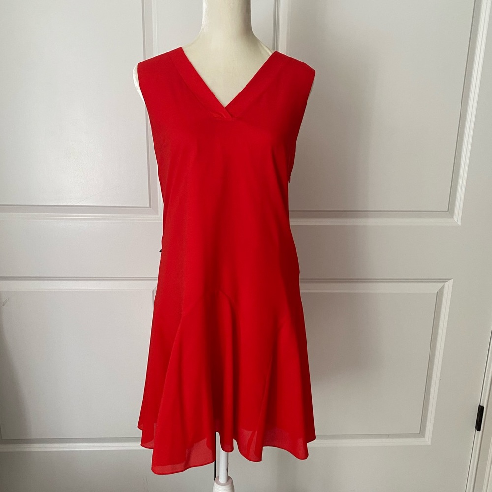 J Crew Tomato 🍅 Red Swing Dress
